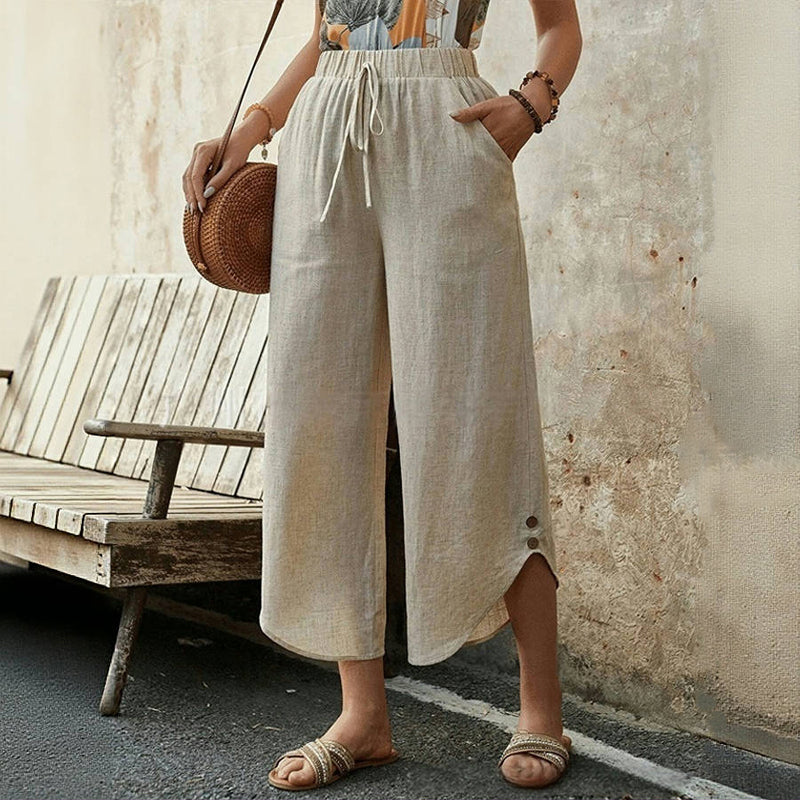 【Cotton And Linen】Comfortable Casual Trousers