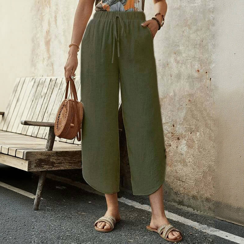 【Cotton And Linen】Comfortable Casual Trousers