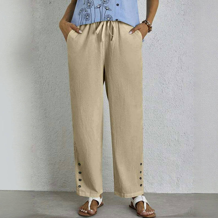 【Cotton And Linen】Comfortable Casual Trousers
