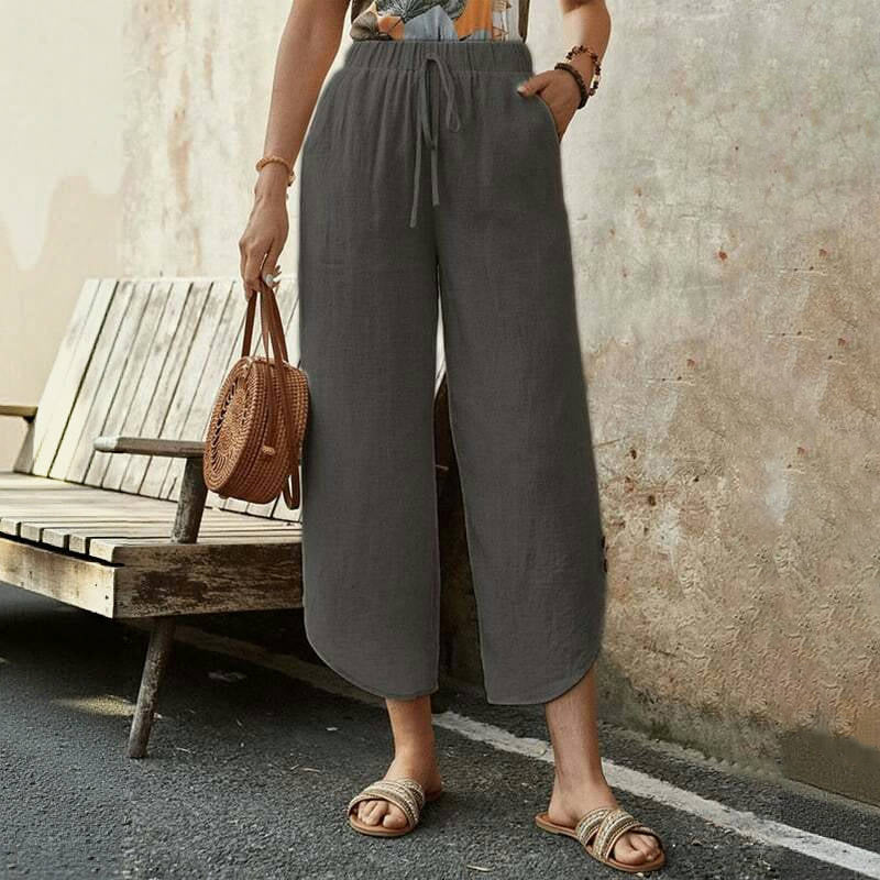 【Cotton And Linen】Comfortable Casual Trousers