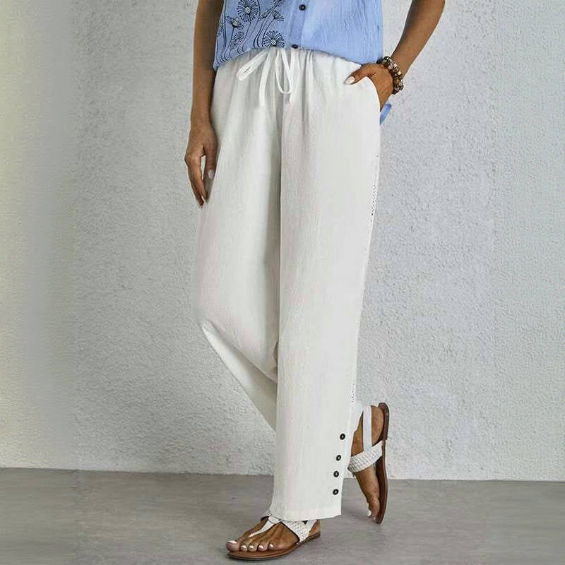 【Cotton And Linen】Comfortable Casual Trousers