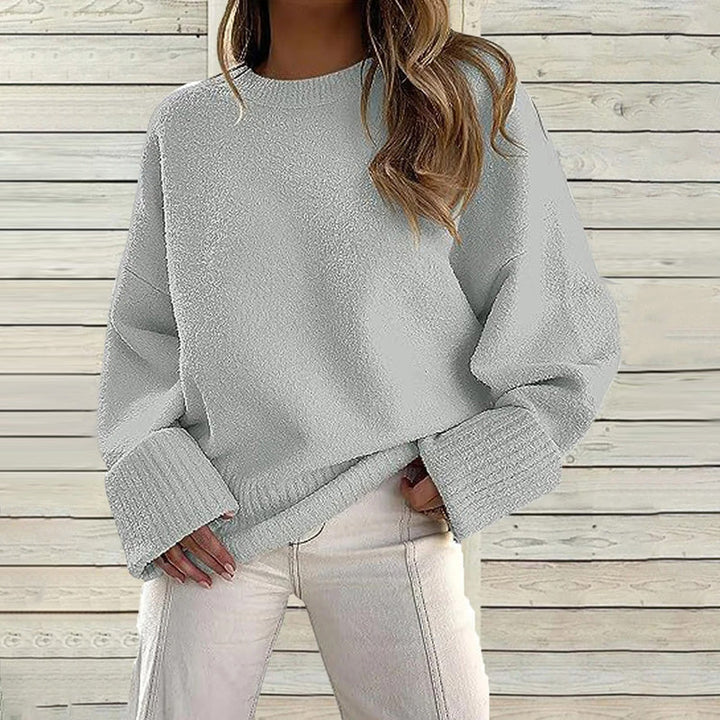 Casual Solid Colour Sweater