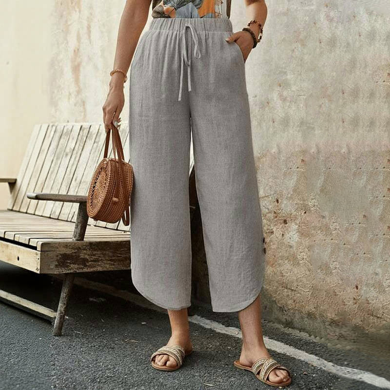 【Cotton And Linen】Comfortable Casual Trousers