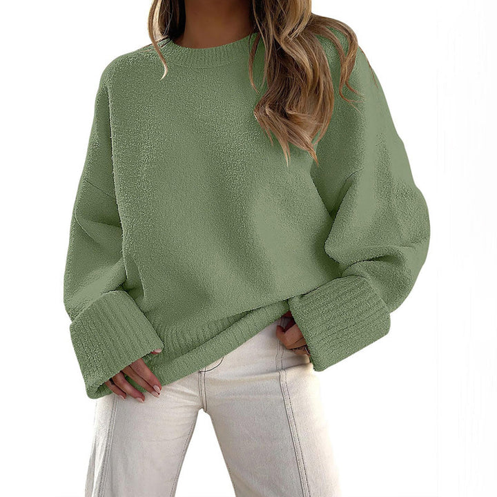 Casual Solid Colour Sweater