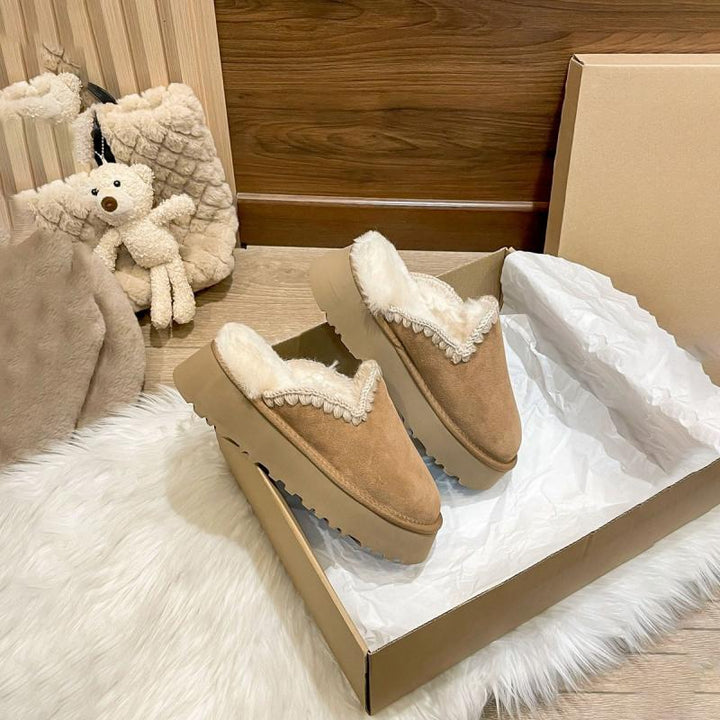 Casual Flatform Slippers