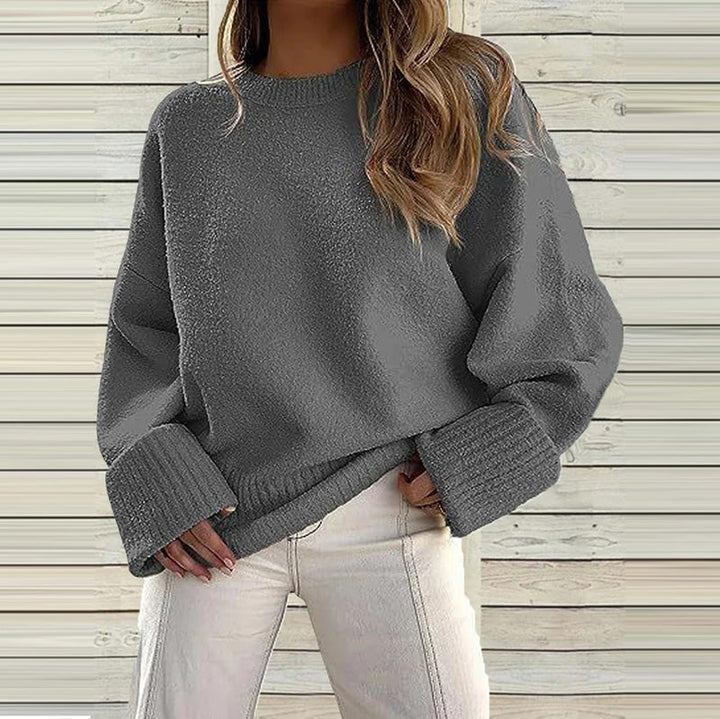 Casual Solid Colour Sweater