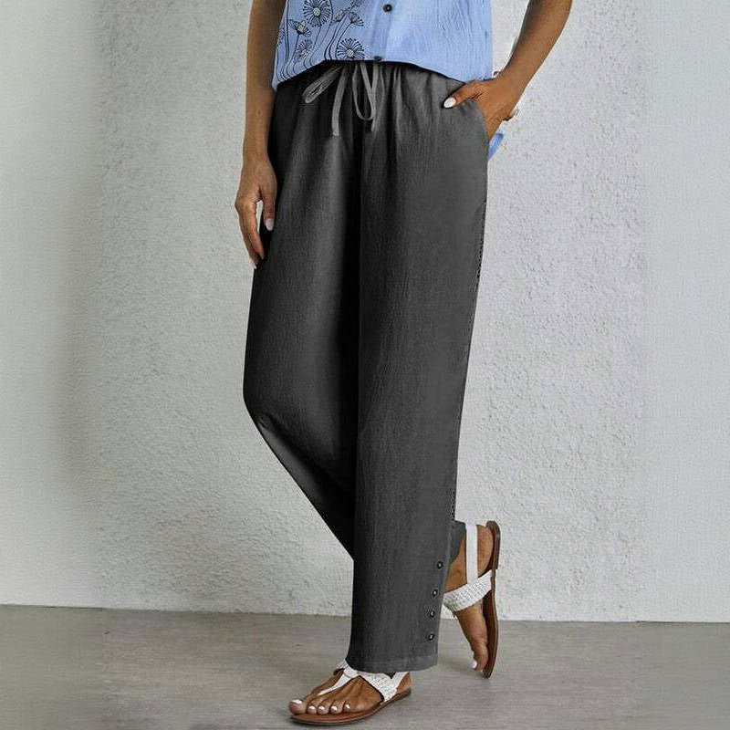 【Cotton And Linen】Comfortable Casual Trousers