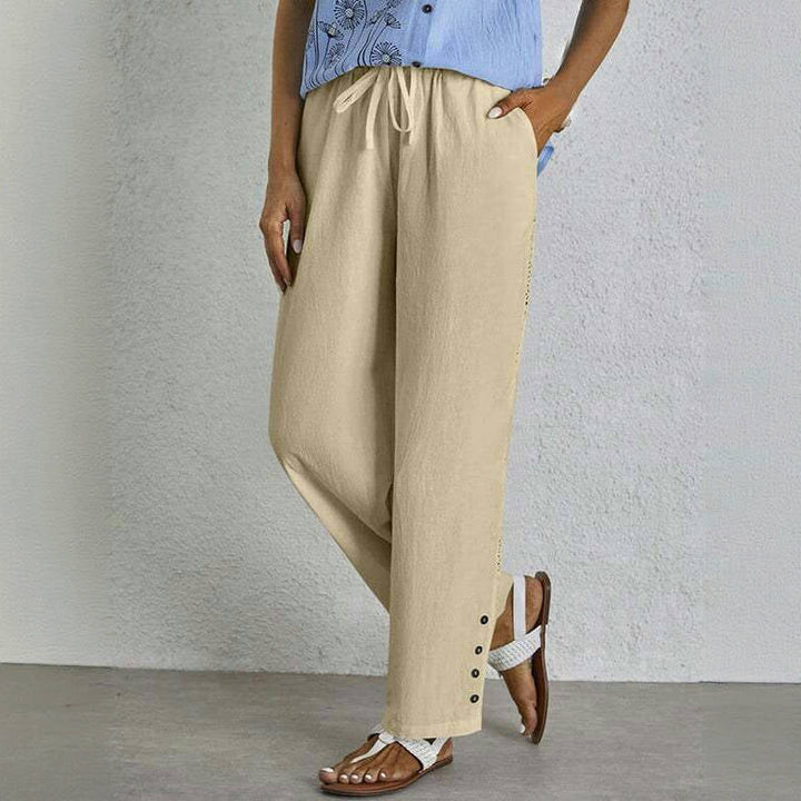 【Cotton And Linen】Comfortable Casual Trousers