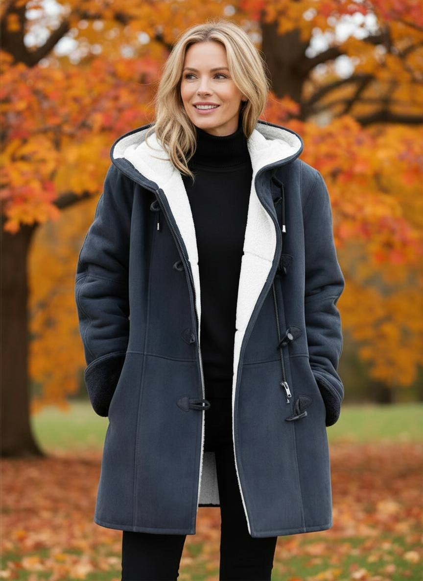 Arwelyn | Hooded Toggle Winter Coat