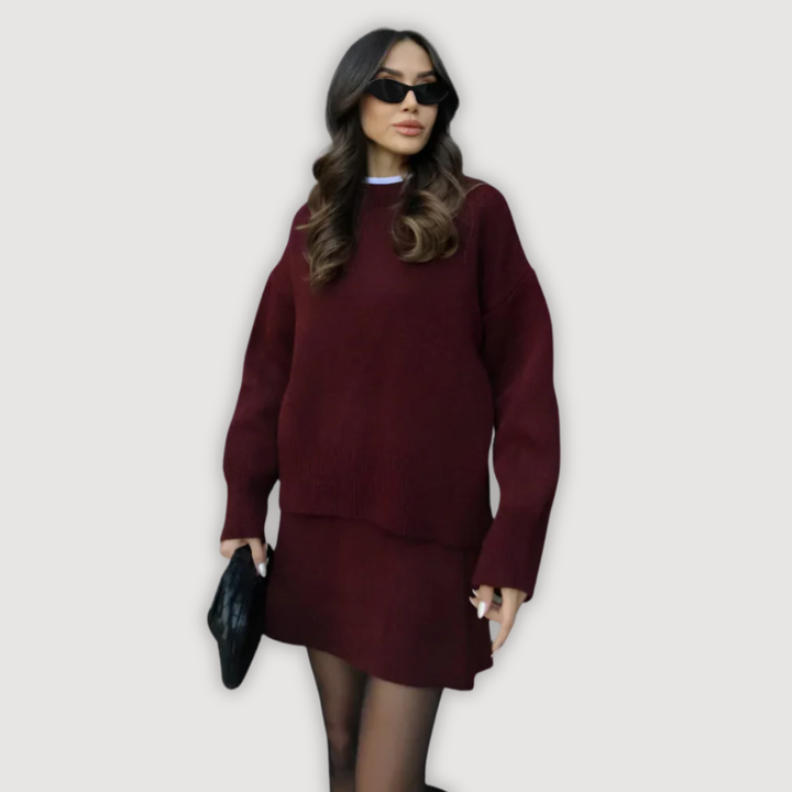 JANE – Knit Sweater Set