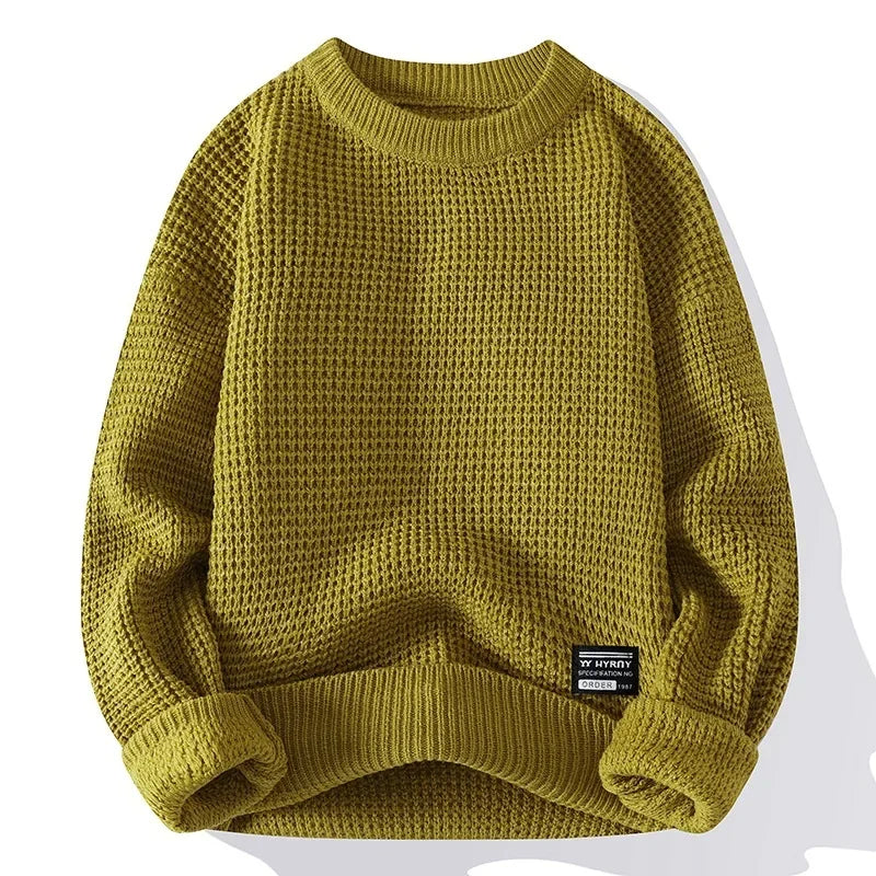 Brandon | Premium Honeycomb Sweater