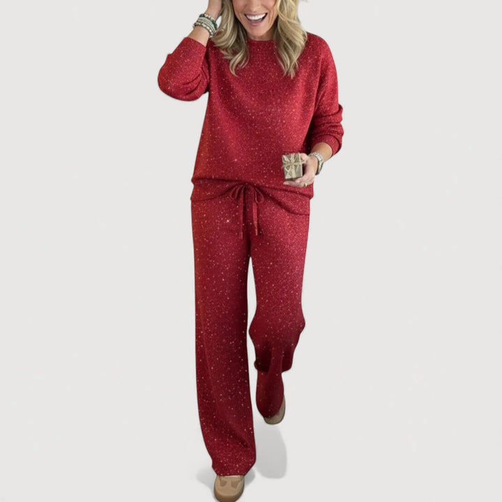 ALENNA – GLITTER LOUNGE SET