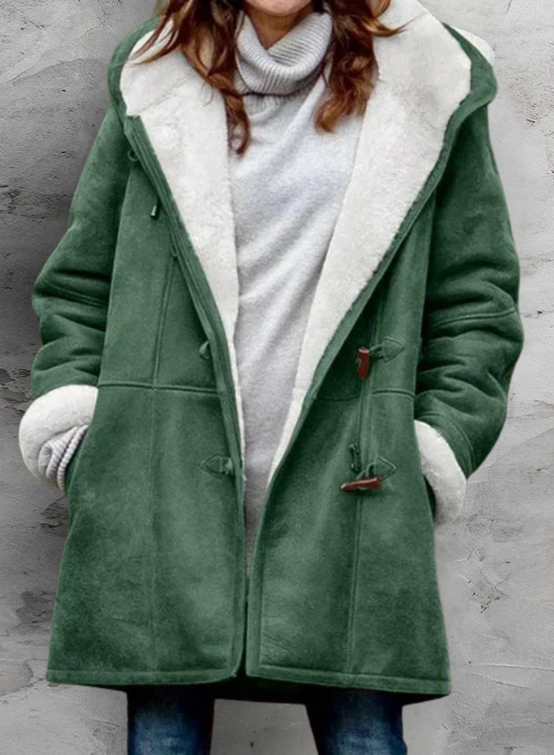 Arwelyn | Hooded Toggle Winter Coat
