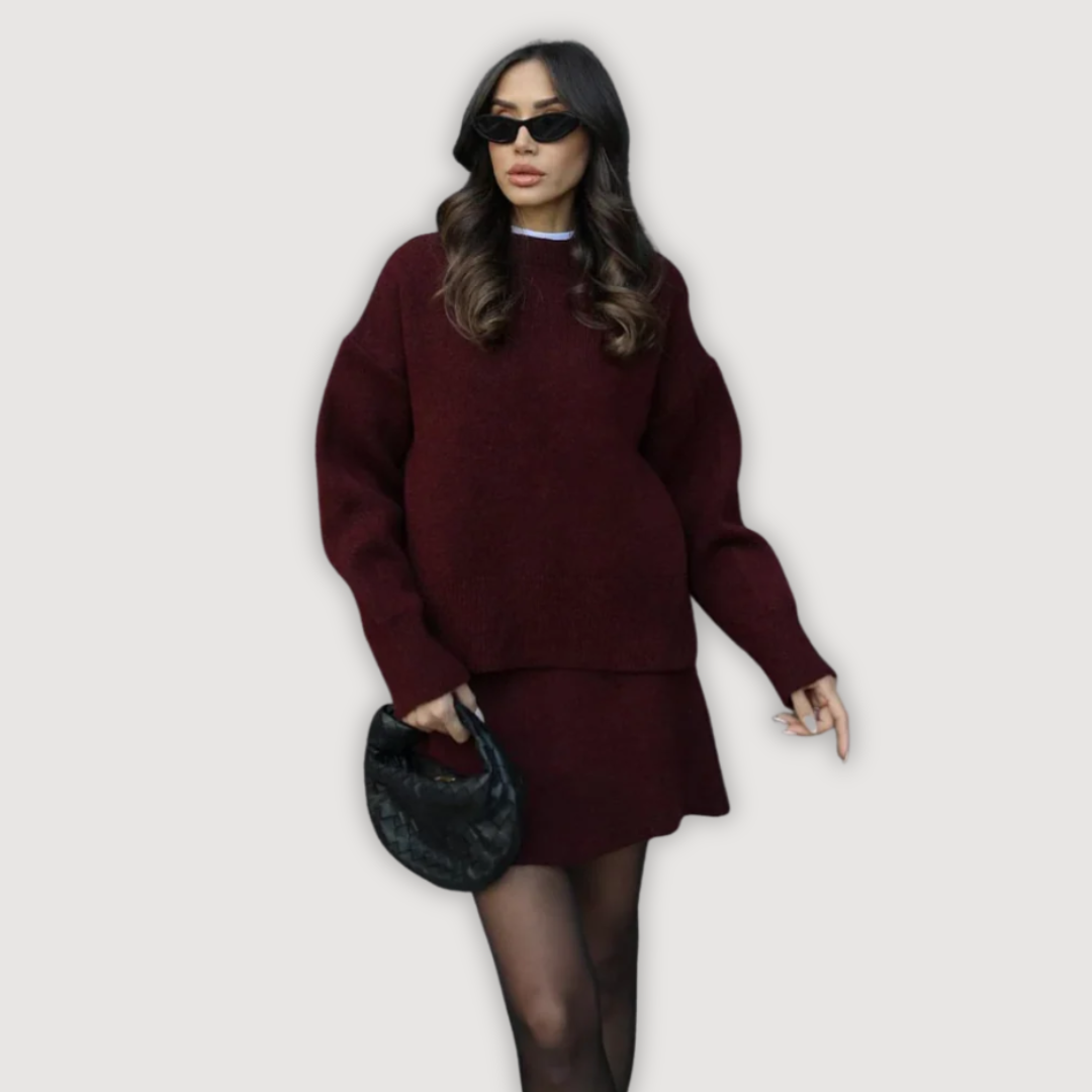 JANE – Knit Sweater Set