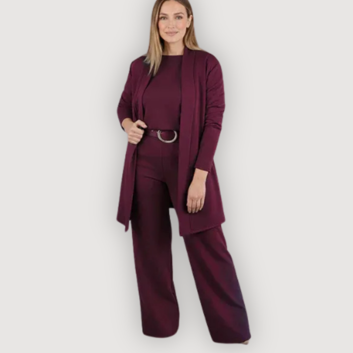 HELENA – STYLISH THREE-PIECE STRETCH OUTFIT