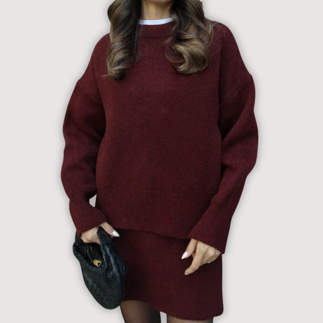 JANE – Knit Sweater Set