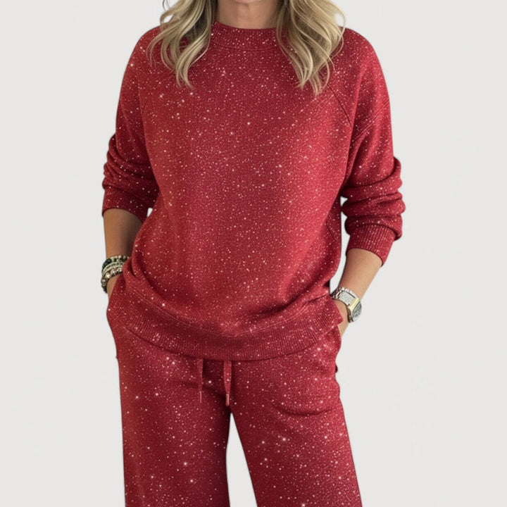 ALENNA – GLITTER LOUNGE SET