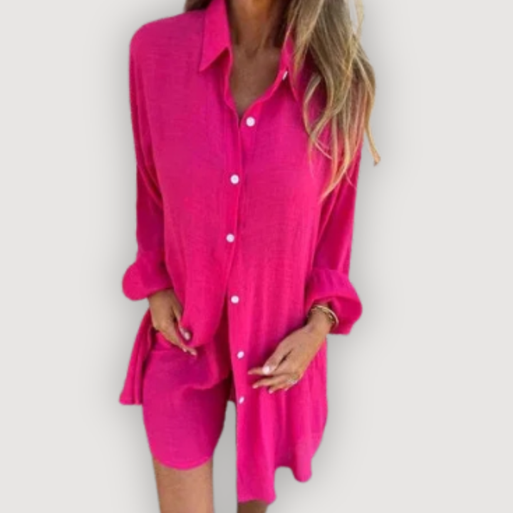 Danielle – Linen Short Ensemble