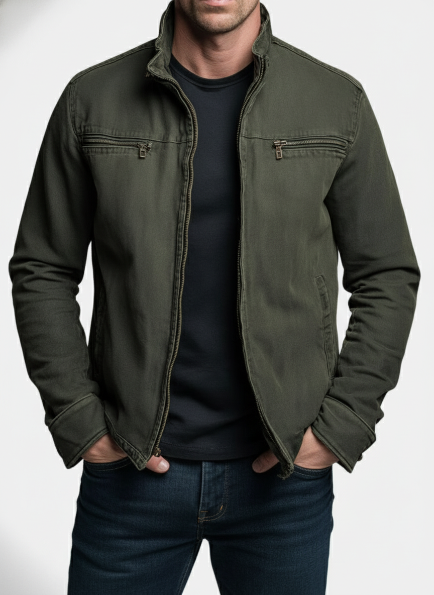 Victor | Valmont Vintage Olive Field Jacket Limited Edition