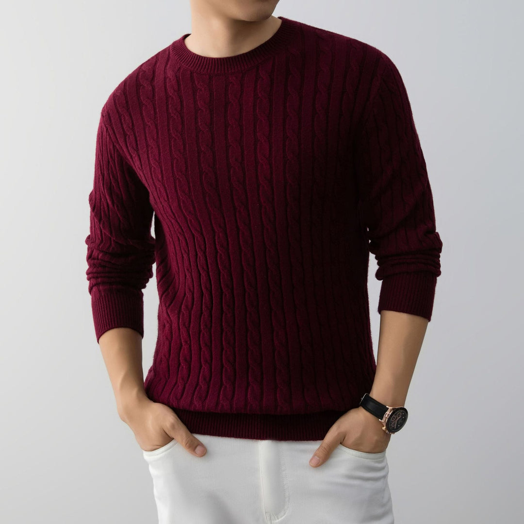 ST. MORITZ Cable Sweater