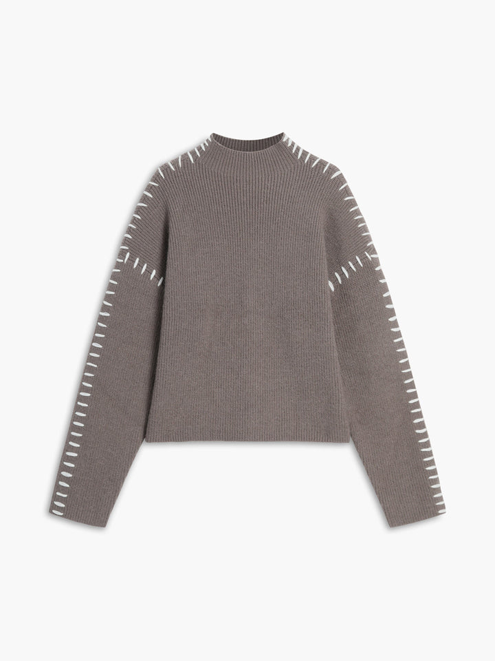 Paula | Oversized Neck Sweater