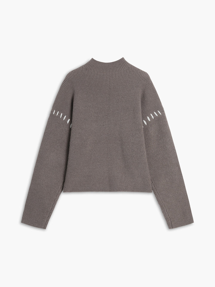 Paula | Oversized Neck Sweater