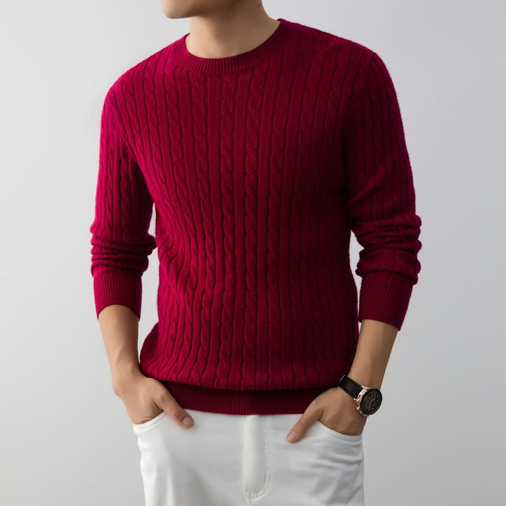 ST. MORITZ Cable Sweater