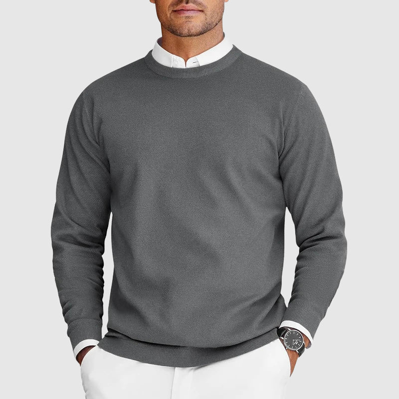 Casual Men’s Crew Neck Sweater