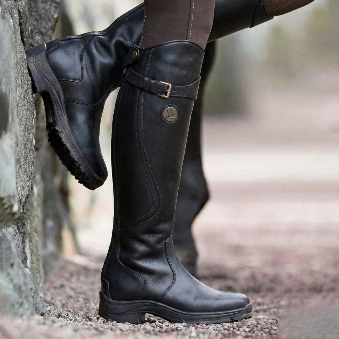 Maeve | Waterproof Leather Riding Boots