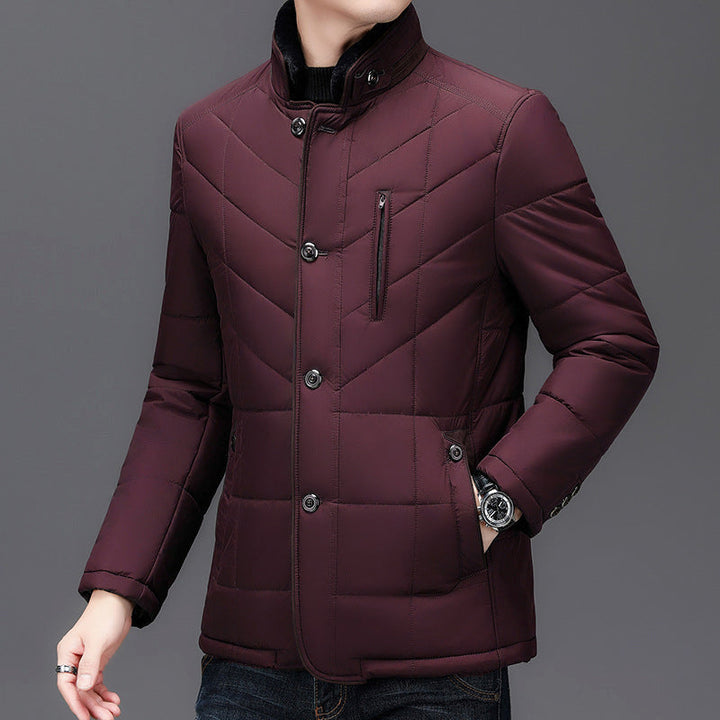 Men’s Quilted Insulated Winter Jacket