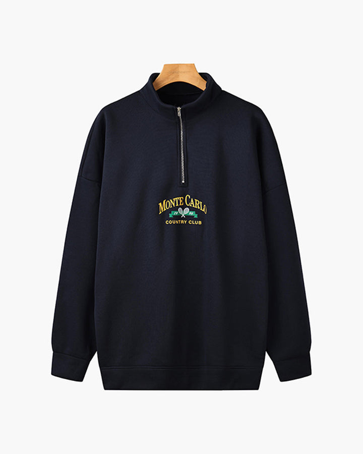 MONTE CARLO Vintage Quarter Zip