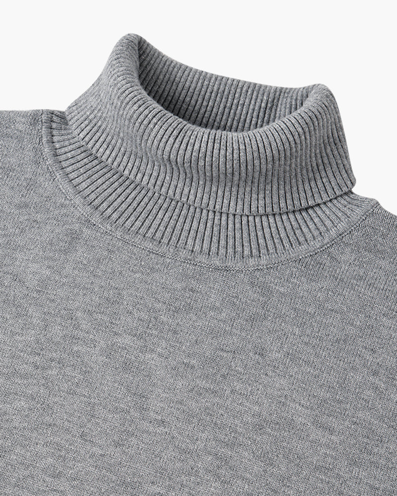 JANGSAN Merino Wool Turtleneck