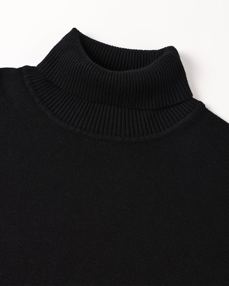 JANGSAN Merino Wool Turtleneck