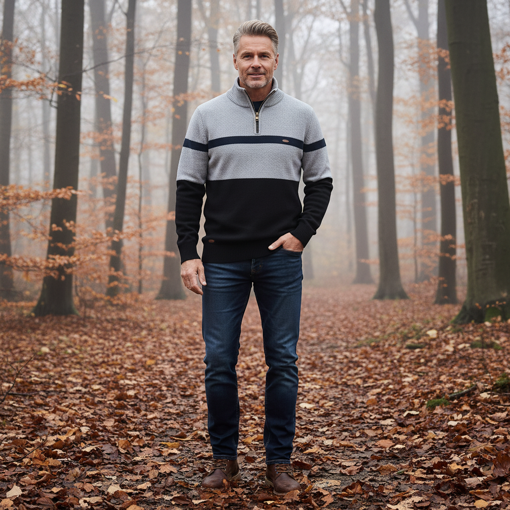 Jack | Knitted Quarter-Zip