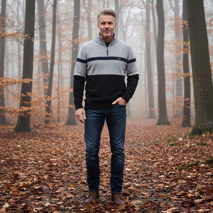 Jack | Knitted Quarter-Zip